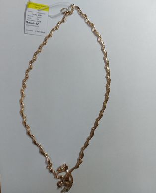 Золтое колье Діаманти 9 - кр -57 - 0,201
