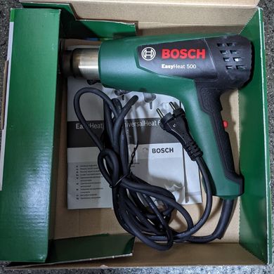 Строительный фен Bosch EasyHeat 500