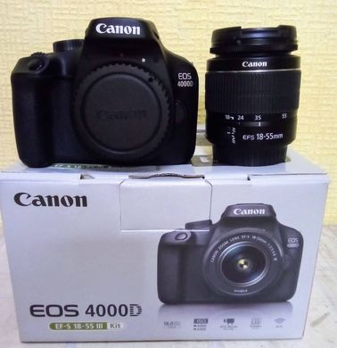 Фотоапарат Canon EOS 4000D 18-55