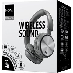 Навушники блутуз Nomi NBH-470 Gray