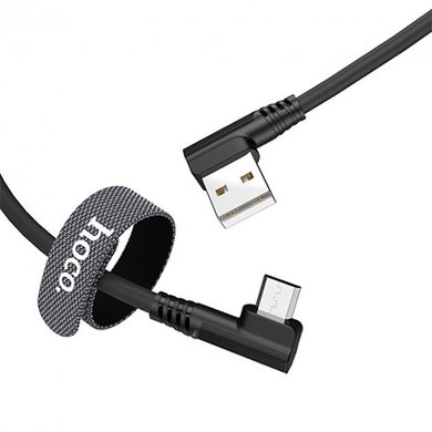 Кабель USB Type-C Hoco U83 2.4A 1.2m Type-C (Чорний)