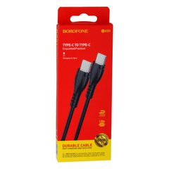 Кабель USB Type-C Borofone BX51 Triumph Type-C to Type-C 60W