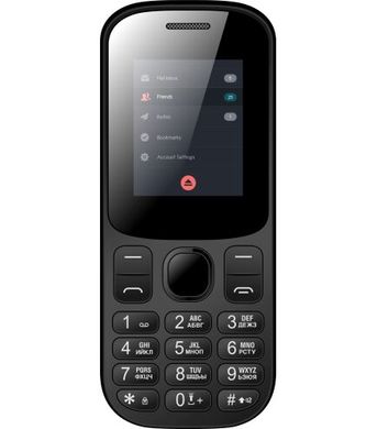 Мобільний телефон Nomi i i185 A Black