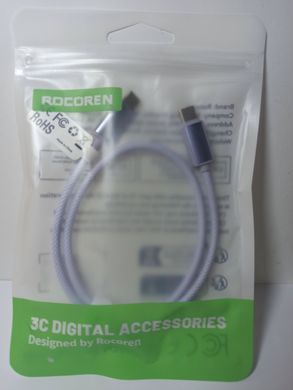 Кабель USB Type-C Rocoren Type-C-Type-C